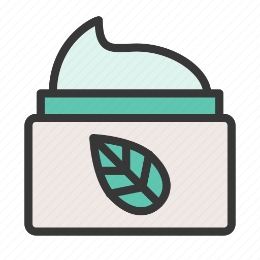 Beauty, cosmetic, cream, cream jar, herbal, makeup icon - Download on Iconfinder