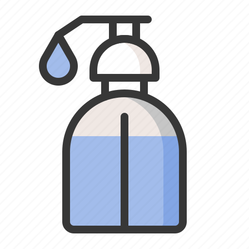 Beauty, cleansing lotion, cosmetic, makeup cleansing, pump, pump bottle icon - Download on Iconfinder
