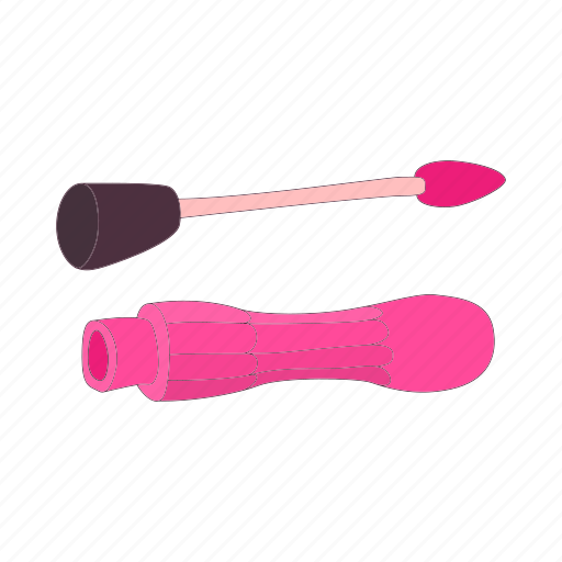 Cartoon, cosmetic, fashion, female, lipstick, makeup, object icon - Download on Iconfinder