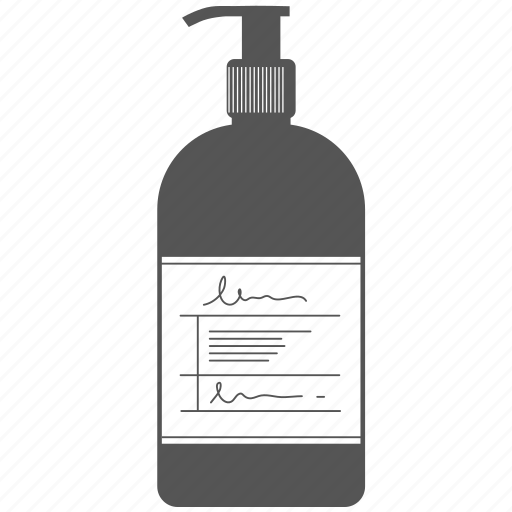 Bottle, shampoo, conditioner, hair, care, treatment, cosmetics icon - Download on Iconfinder