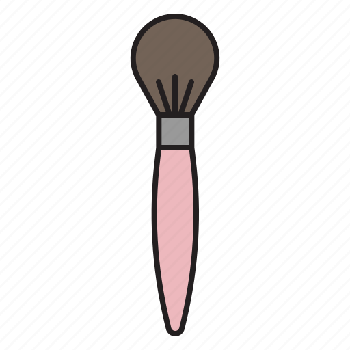 Brush, contour, powder, foundation, cosmetic, makeup, beauty icon - Download on Iconfinder