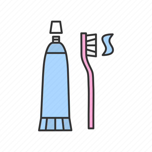 Dentifrice, healthcare, hygiene, paste, tooth, toothbrush, toothpaste icon - Download on Iconfinder