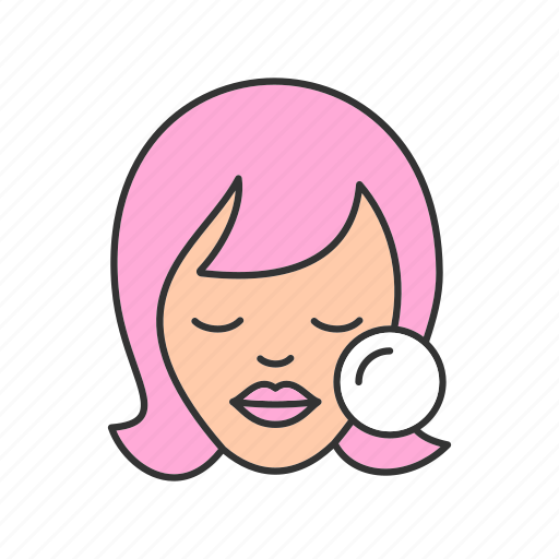 Cleaner, cosmetic, face, makeup, remover, skincare, sponge icon - Download on Iconfinder
