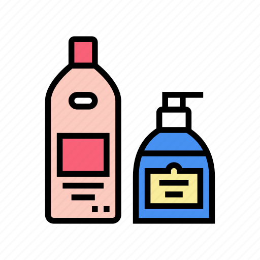 Shower, gel, soap, cream, bottles, cosmetics icon - Download on Iconfinder