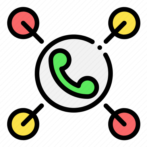 Connect, call, telephone, phone, networking icon - Download on Iconfinder