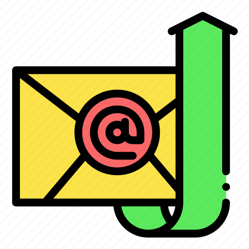 Outgoing, email, outbox, communications icon - Download on Iconfinder