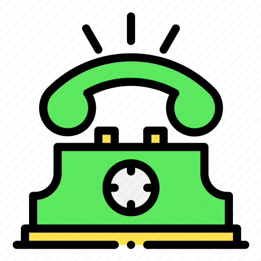 Telephone, call, phone, old icon - Download on Iconfinder
