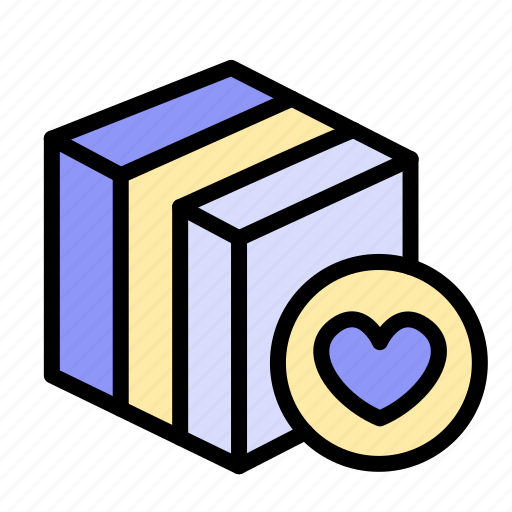 Customer, review, rating, feedback, package, love, box icon - Download on Iconfinder