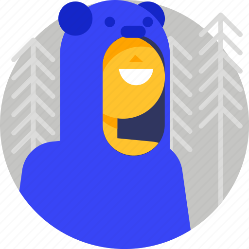 Avatar, character, man, halloween, costume, bear, scary icon - Download on Iconfinder