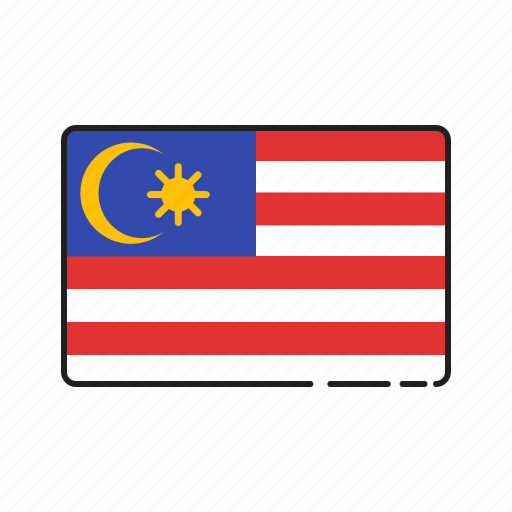 Country, flag, malaysia, map, nation, national, world icon - Download on Iconfinder