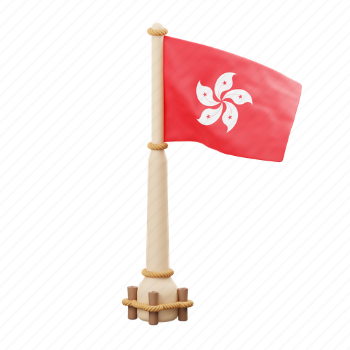 Hongkong, flag, national, sign, country flag, marker, flag icon icon - Download on Iconfinder