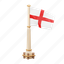 england, flag, national, sign, country flag, marker, flag icon, flag 3d, country 