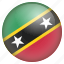 country, flag, location, nation, navigation, pin, saint kitts and nevis 