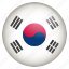 country, flag, location, nation, navigation, pin, south korea 