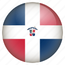 country, flag, location, nation, navigation, pin, the dominican republic