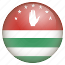 abkhazia, country, flag, location, nation, navigation, pin