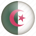 algeria, country, flag, location, nation, navigation, pin