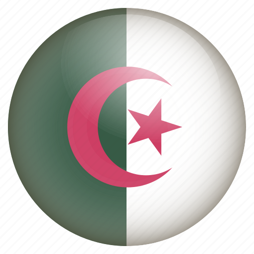 Algeria, country, flag, location, nation, navigation, pin icon - Download on Iconfinder
