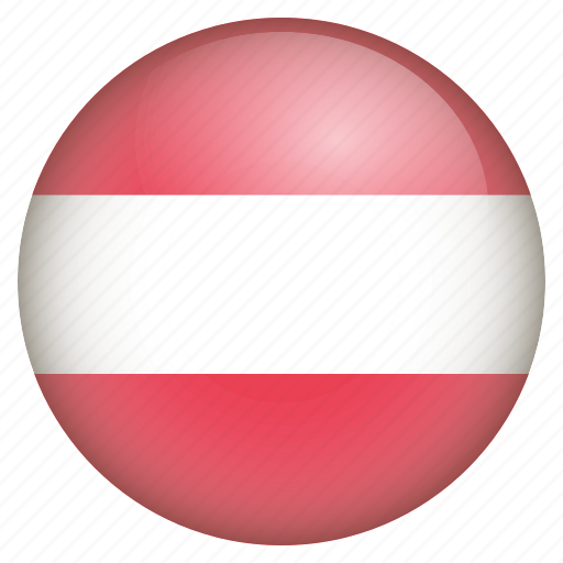 Austria, country, flag, location, nation, navigation, pin icon - Download on Iconfinder