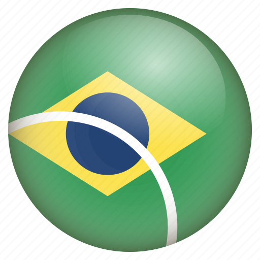 Brazil, country, flag, location, nation, navigation, pin icon - Download on Iconfinder