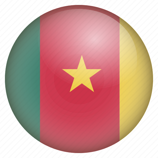 Cameroon, country, flag, location, nation, navigation, pin icon - Download on Iconfinder