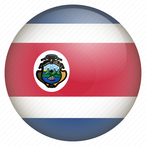 Costa rica, country, flag, location, nation, navigation, pin icon - Download on Iconfinder