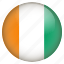 cote d&#x27;ivoire, country, flag, location, nation, navigation, pin 