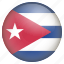 country, cuba, flag, location, nation, navigation, pin 