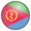 country, eritrea, flag, location, nation, navigation, pin 