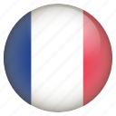 country, flag, france, location, nation, navigation, pin 