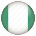 country, flag, location, nation, navigation, nigeria, pin