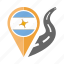 argentina, country, flag, location, nation, navigation, pin 