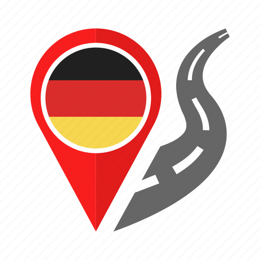 Country, flag, germany, location, nation, navigation, pin icon - Download on Iconfinder