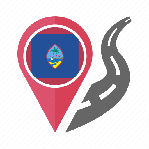 Country, flag, guam, location, nation, navigation, pin icon - Download on Iconfinder