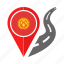 country, flag, kyrgyzstan, location, nation, navigation, pin 