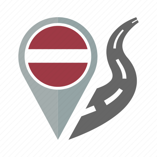 Country, flag, latvia, location, nation, navigation, pin icon - Download on Iconfinder