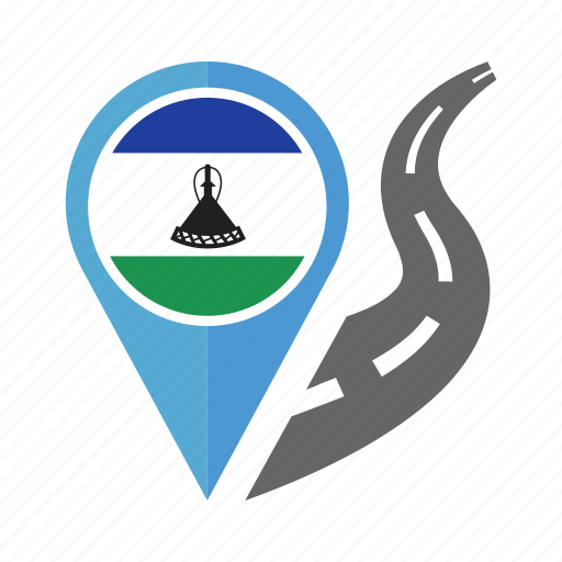 Country, flag, lesotho, location, nation, navigation, pin icon - Download on Iconfinder