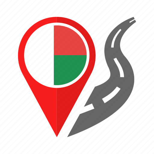 Country, flag, location, madagascar, nation, navigation, pin icon - Download on Iconfinder