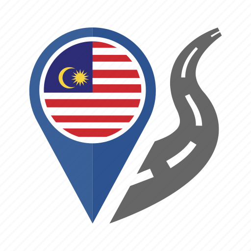 Country, flag, location, malaysia, nation, navigation, pin icon - Download on Iconfinder