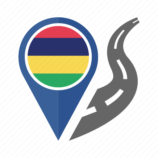 Country, flag, location, mauritius, nation, navigation, pin icon - Download on Iconfinder