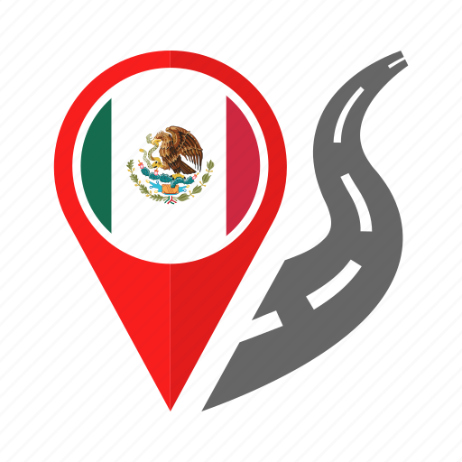 Country, flag, location, mexico, nation, navigation, pin icon - Download on Iconfinder