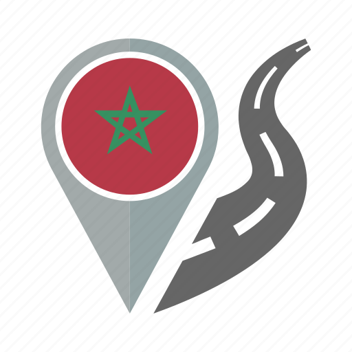 Country, flag, location, morocco, nation, navigation, pin icon - Download on Iconfinder