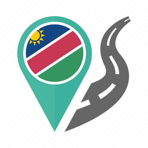 Country, flag, location, namibia, nation, navigation, pin icon - Download on Iconfinder