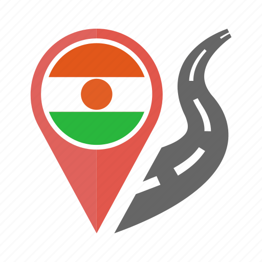 Country, flag, location, nation, navigation, niger, pin icon - Download on Iconfinder