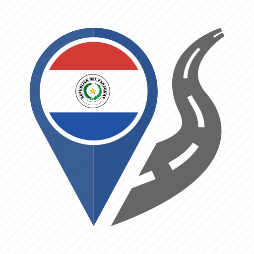 Country, flag, location, nation, navigation, paraguay, pin icon - Download on Iconfinder