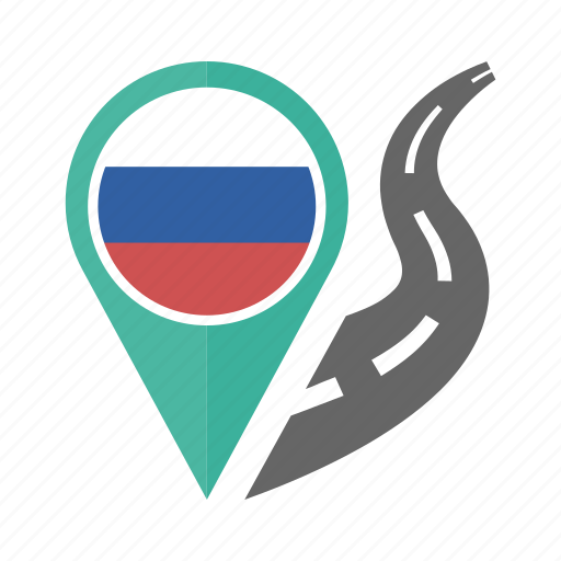 Country, flag, location, nation, navigation, pin, russia icon - Download on Iconfinder