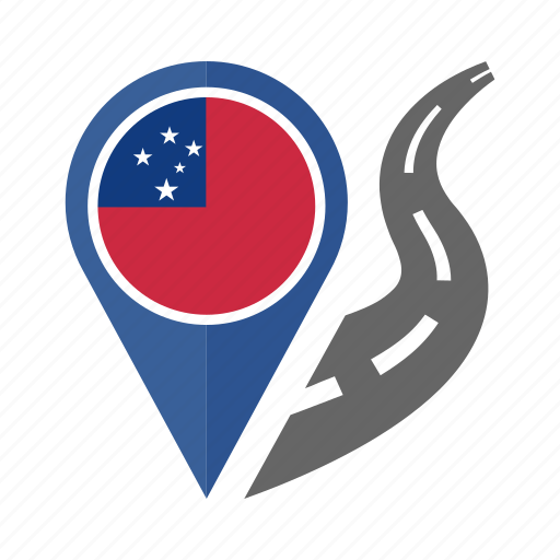 Country, flag, location, nation, navigation, pin, samoa icon - Download on Iconfinder