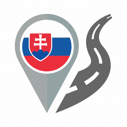 Country, flag, location, nation, navigation, pin, slovakia icon - Download on Iconfinder