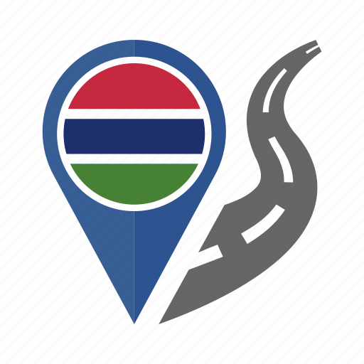 Country, flag, location, nation, navigation, pin, the gambia icon - Download on Iconfinder