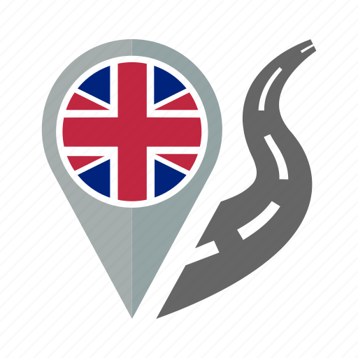 Country, flag, location, nation, navigation, pin, the united kingdom icon - Download on Iconfinder